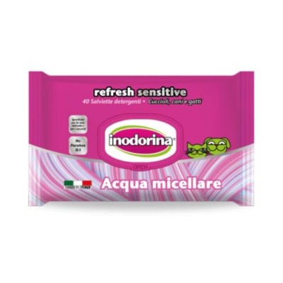 Inodorina Salviette Refresh Sensitive Acqua Micellare