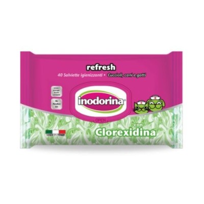 Inodorina Salviette Refresh Clorexidina
