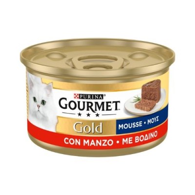 Gourmet Gold - Mousse con Manzo 85g