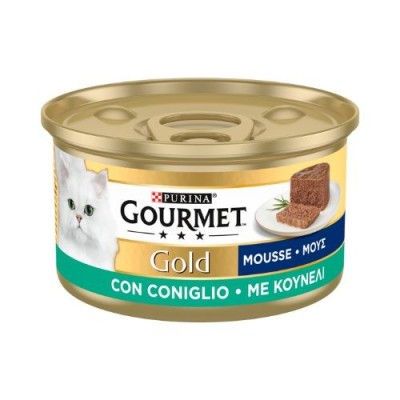 Gourmet Gold - Mousse con Coniglio 85g