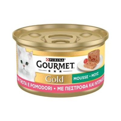Gourmet Gold - Mousse con Trota e Deliziosi Pomodori 85g