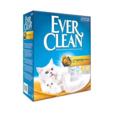 Ever Clean Lettiera Agglomerante per Gatti Litter Free Paws 10Lt