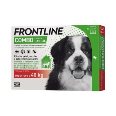 Frontline Combo per Cani Oltre 40kg Confezione da 3 Fiale