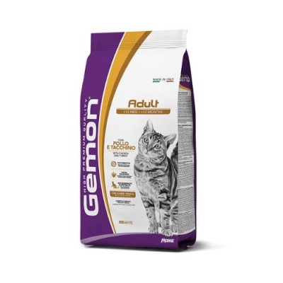 Gemon Cat Adult Pollo e Tacchino 7kg