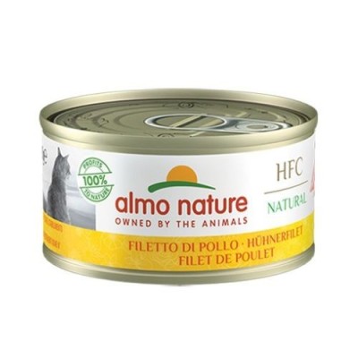 Almo Nature Cat HFC Natural Filetto di Pollo Lattina 150gr