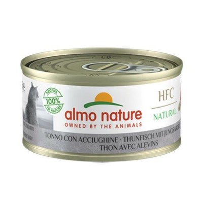 Almo Nature Cat HFC Natural Tonno con Acciughine Lattina 150gr