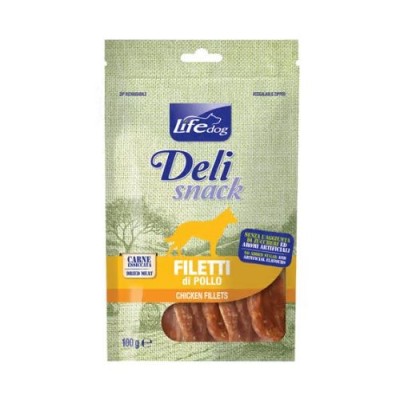 Life Dog Deli Snack Filetto di Pollo 100 g