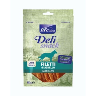 Life Dog Deli Snack Filetto di Anatra 100 g