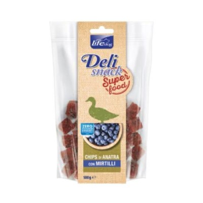 Life Dog Deli Snack Filetto di Anatra 100 g