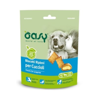 Oasy Dog Snack Biscotti Ripieni Per Cuccioli