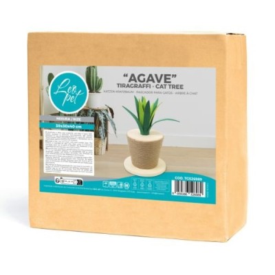 Leopet Tiragraffi per Gatti Vaso di Agave