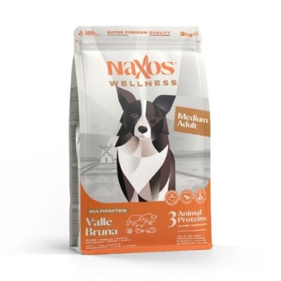 Naxos Wellness per Cani Valle Bruna Adult Medium 12kg