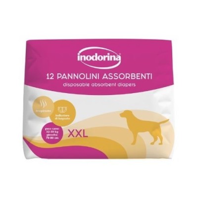 Inodorina Pannolini Assorbenti XXL 12pz