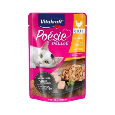 Vitakraft Poesie Delice Gelee Pollo Busta 85g