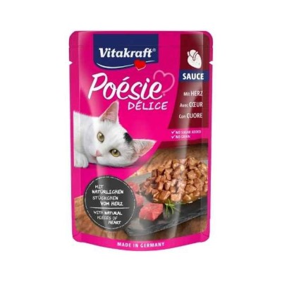 Vitakraft Poesie Delice Sauce Cuore Busta 85g