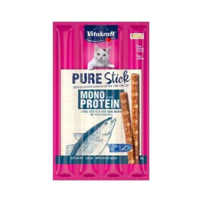 Vitakraft Pure Stick Merluzzo Nero 4pz 20gr