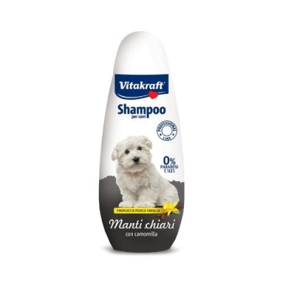 Vitakraft Shampoo per Cani Manti Chiari 250ml