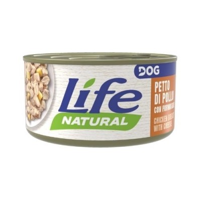 Life Dog Natural Petto di Pollo con Formaggio 90g