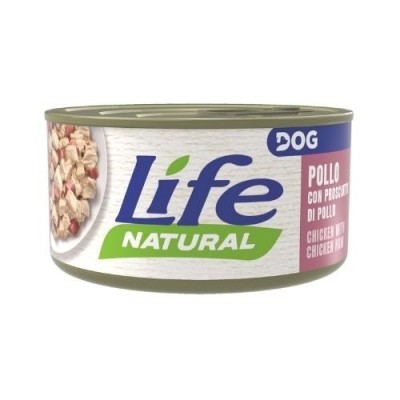 Life Dog Natural Pollo con Prosciutto di Pollo 90g