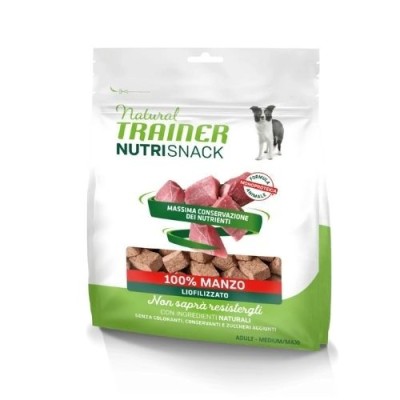 Natural Trainer NutriSnack Liofilizzato Manzo Medium Large 50g