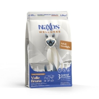 Naxos Gatto Wellness Adult Sterilight Valle Bruna No GLUTEN 1,5kg