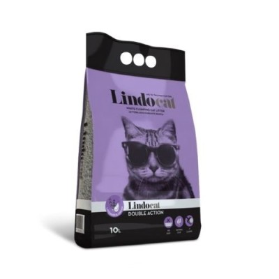 Lindocat Double Action Bentonite Agglomerante Profumata alla Lavanda  10L