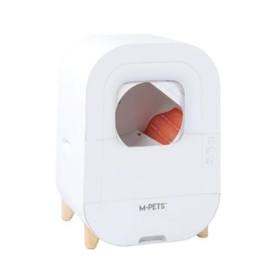 Smarto M500 Lettiera Automatica per Gatti WI-FI Bianca