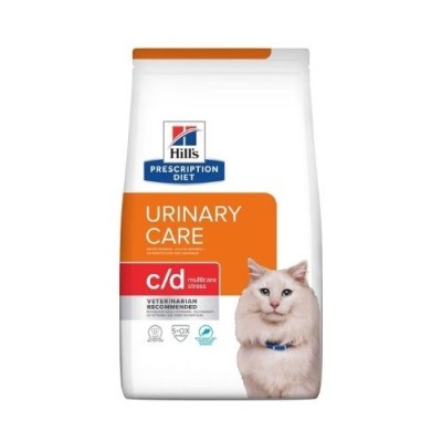 HILL'S Prescription Diet c/d Multicare Stress Pesce Oceanico per Gatti 1,5kg