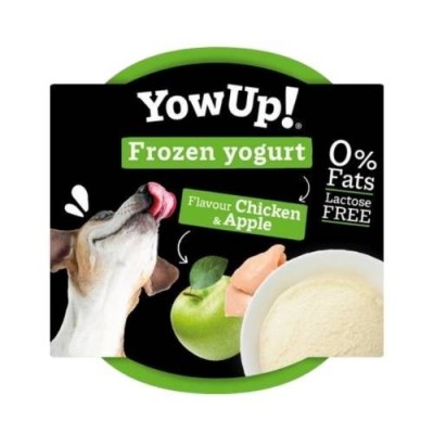 YowUp Frozen Yogurt Pollo e Mela Gelato per Cani 110g