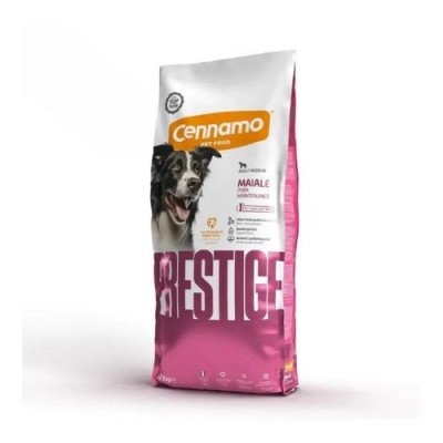 Prestige Dog Adult Medium Maiale 12kg+3kg Omaggio