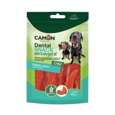 Camon Snack Vegetali Cane Light Patate Dolci 100g Camon Snack Vegetali Cane Light Patate Dolci 100g