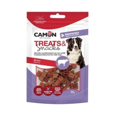 Camon Snack Cane Dadini di Manzo 80g Camon Snack Cane Dadini di Manzo 80g