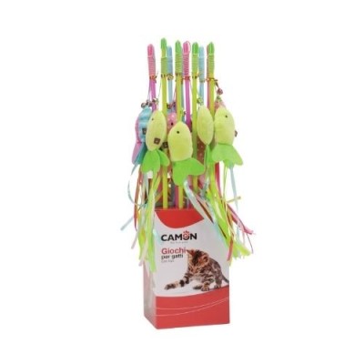 Camon Gioco per Gatti Cannetta con Pesciolino e Campanellino Camon Gioco per Gatti Cannetta con Pesciolino e Campanellino