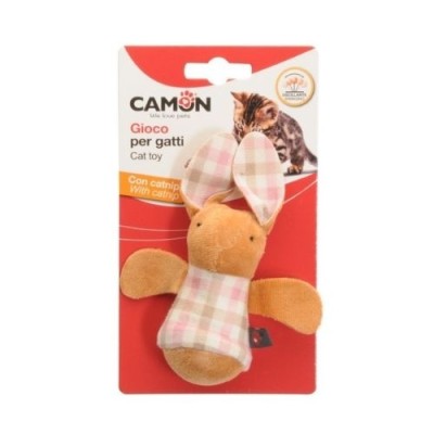 Camon Gioco per Gatti Topino Oscillante con Catnip Camon Gioco per Gatti Topino Oscillante con Catnip