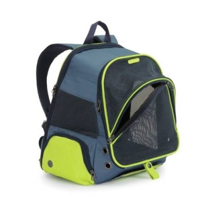 Camon Zainetto Trasportino Bicolore Blu/Giallo Misure 34x22x42 cm Camon Zainetto Trasportino Bicolore Blu/Giallo Misure 34x22x42 cm