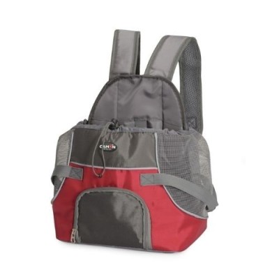 Camon Zainetto Trasportino Frontale Pet Pocket Rosso Misure 28x22x26/38 cm Camon Zainetto Trasportino Frontale Pet Pocket Rosso Misure 28x22x26/38 cm