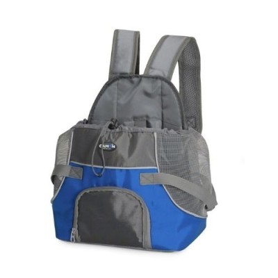 Camon Zainetto Trasportino Frontale Pet Pocket Blu Misure 28x22x26/38 cm Camon Zainetto Trasportino Frontale Pet Pocket Blu Misure 28x22x26/38 cm