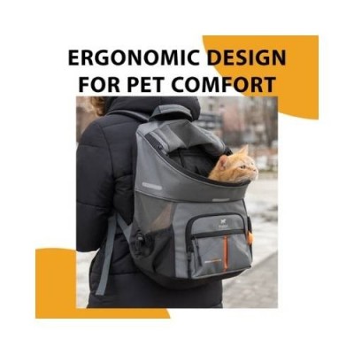 Ferplast Zainetto Trasportino per Cani e Gatti Voyager Backpack 350 Misure 29x21xh36cm