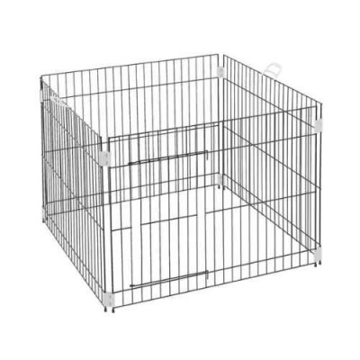 Ferplast Dog Training Recinto in Metallo per Cuccioli  80x80xh62cm
