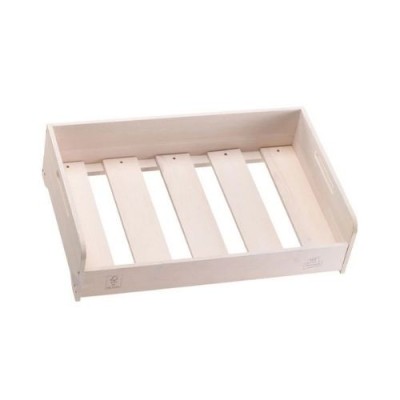 Ferplast Lettino Hall in Legno con Cuscino per Cani e Gatti Misura S 67x43xh17cm Ferplast Lettino Hall in Legno con Cuscino per Cani e Gatti Misura S 67x43xh17cm
