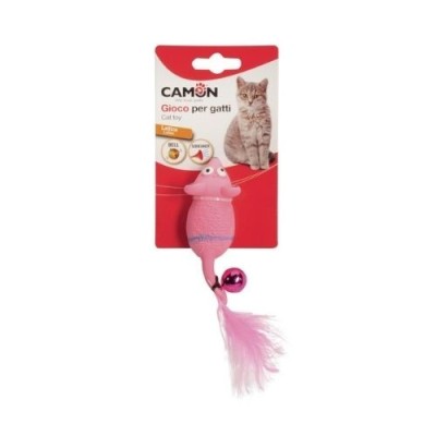 Camon Gioco per Gatti Topino in Lattice con Campanellino e Squeaker