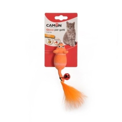 Camon Gioco per Gatti Topino in Lattice con Campanellino e Squeaker