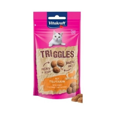 Vitakraft Snack Cat Triggles con Tacchino 40gr