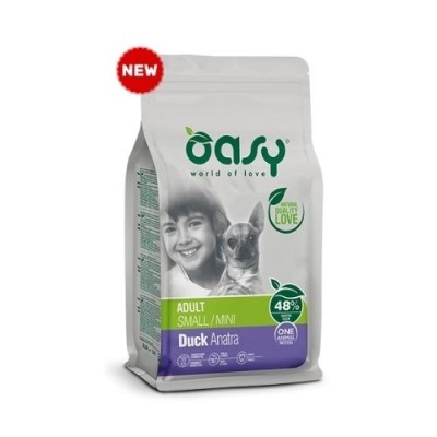 Oasy Dog OAP Adult Mini anatra 2.5 kg Oasy Dog OAP Adult Mini anatra 2.5 kg
