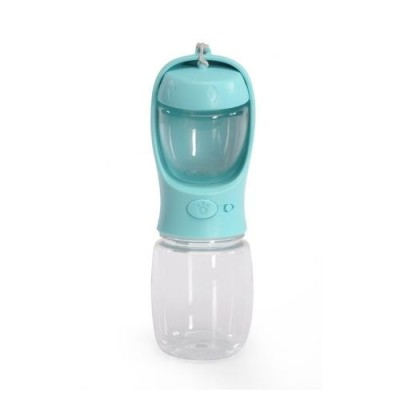 Camon Click&Drink Bottiglia Portatile per Acqua con Portaricompense per Cani - 330ml Camon Click&Drink Bottiglia Portatile per Acqua con Portaricompense per Cani - 330ml