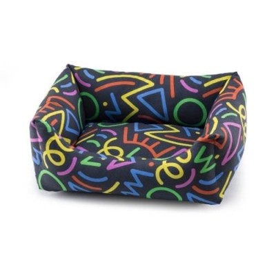Leopet Cuccia Morbida Sfoderabile Rodi Funny Color con Cuscino Fisso Misura 60x70cm Leopet Cuccia Morbida Sfoderabile Rodi Funny Color con Cuscino Fisso Misura 60x70cm
