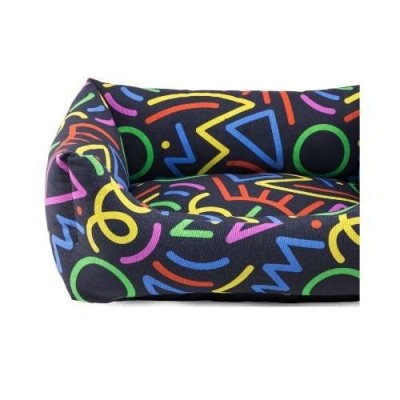Leopet Cuccia Morbida Sfoderabile Rodi Funny Color con Cuscino Fisso Misura 70x85cm Leopet Cuccia Morbida Sfoderabile Rodi Funny Color con Cuscino Fisso Misura 70x85cm