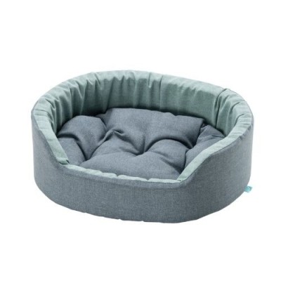 Leopet Cuccia in Gomma Lux Blu con Cuscino Estraibile Misura 65x46cm Leopet Cuccia in Gomma Lux Blu con Cuscino Estraibile Misura 65x46cm
