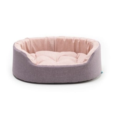 Leopet Cuccia in Gomma Lux Rosa con Cuscino Estraibile Misura 65x46cm Leopet Cuccia in Gomma Lux Rosa con Cuscino Estraibile Misura 65x46cm