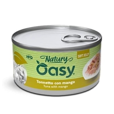 Oasy Natury Gatto Tonnetto con Mango in Jelly 85g